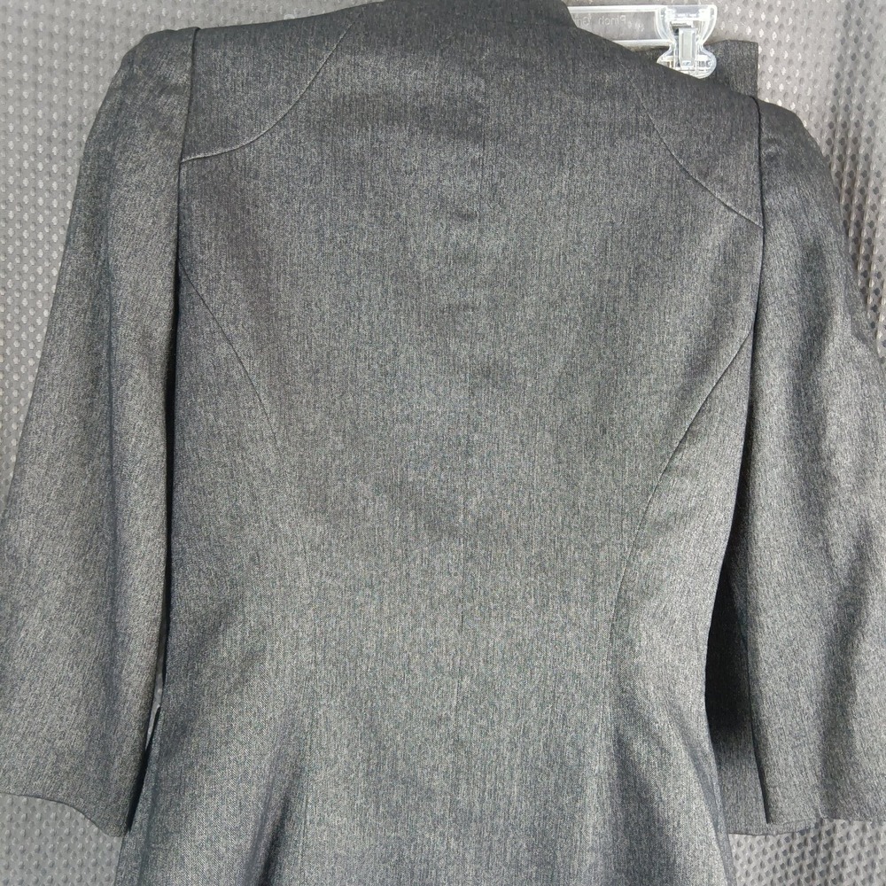 Antonio Melani Women's Suit Set Jacket Skirt Herringbone Metallic Size 4 - Picture 13 of 16
